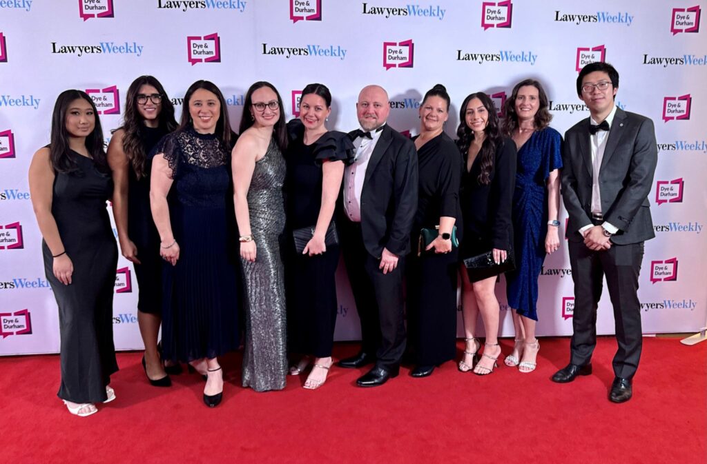 Team photo at 2024 Awards evening