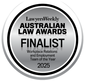 Finalist 2025 Workplace Relations and Employment Team of the Year