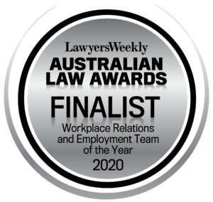 Finalist 2020 Workplace Relations and Employment Team of the Year