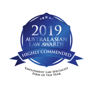 Highly Commended 2019 Employment Law Specialist Firm of the Year