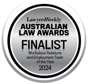 Finalist 2024 Workplace Relations and Employment Team of the Year