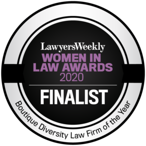 Finalist 2020 Boutique Diversity Law Firm of the Year